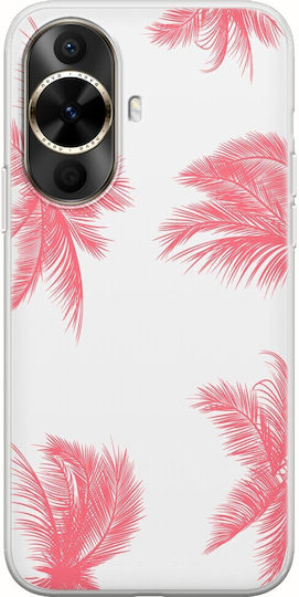 Прозрачен силиконов калъф Palms Huawei Nova 12s от гъвкав TPU