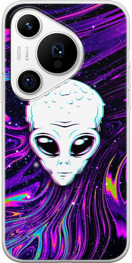 Alien Neon Huawei Pura 70 Pro Flexible Tpu Διάφανη Σιλικόνη