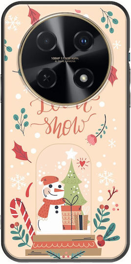 Lass es schneien Huawei Nova 12i Schwarzes TPU Schwarzes Silikon