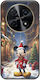 Xmas Cartoons Mickey Huawei Nova 12i Black Tpu Μαύρη Σιλικόνη