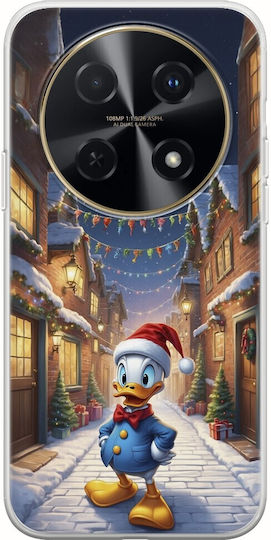 Xmas Cartoons Donald Huawei Nova 12i Flexible Tpu Διάφανη Σιλικόνη