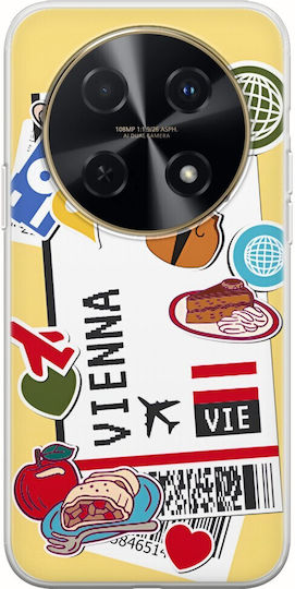 Ticket To Vienna Huawei Nova 12i Flexible Tpu Διάφανη Σιλικόνη