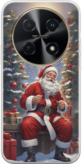 Santa Happiness Huawei Nova 12i Flexible TPU Transparent Silicone