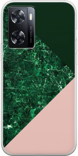 Grüne Welle OnePlus Nord N20 SE Flexibles TPU Transparentes Silikon