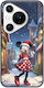 Weihnachts-Cartoons Minnie Huawei Pura 70 Pro Schwarz TPU Schwarzes Silikon