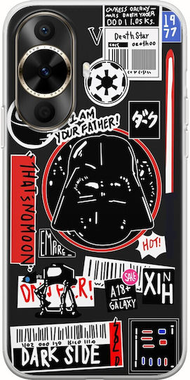 Star Wars Darth Vader Huawei Nova 12s Flexible TPU Transparent Silicone