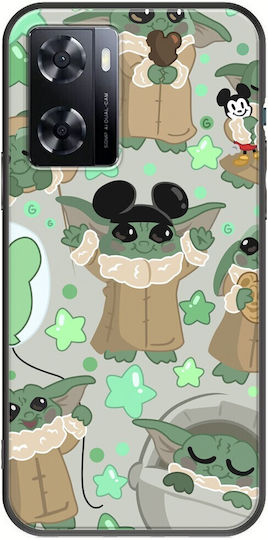 Baby Yoda OnePlus Nord N20 SE Black TPU Black Silicone