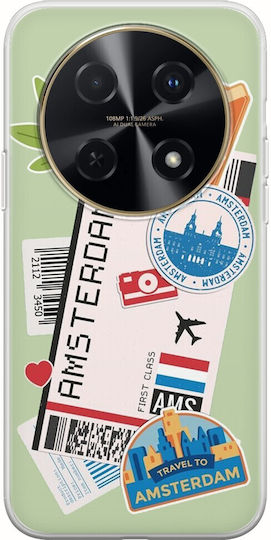 Ticket To Amsterdam Huawei Nova 12i Flexible TPU Transparent Silicone