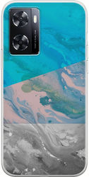 Wasser Marmor OnePlus Nord N20 SE Flexibles TPU Transparentes Silikon