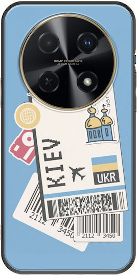 Ticket To Kiev Huawei Nova 12i Schwarzes TPU-Silikon