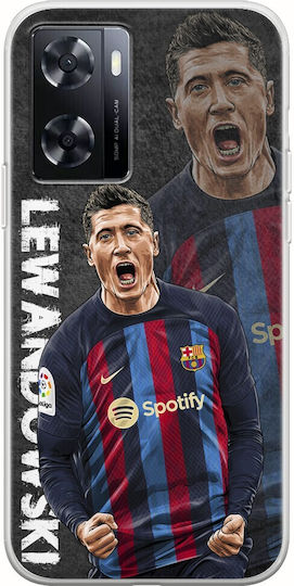 Football Stars Robert Lewandowski Oneplus Nord N20 SE Flexible TPU Transparent Silicone
