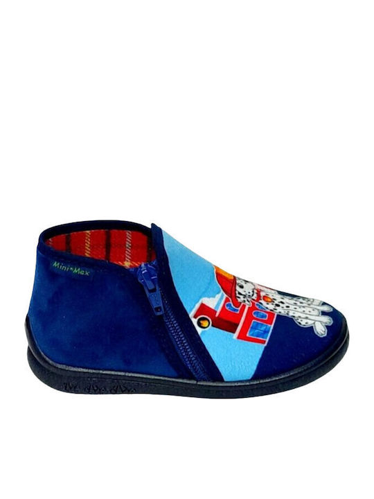 Anatomic Kids Slippers Boots Navy Blue