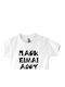 Baby Kurzarm-T-Shirt "Paok I Am Since Paok" Weiß