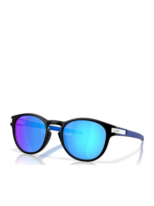 Oakley Latch Herren Sonnenbrille mit Schwarz Ku...