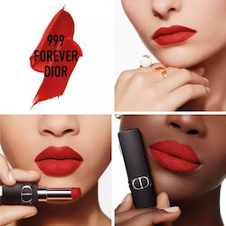 Dior Matte Lipstick Rouge Dior Forever Shade 518 Forever Confident 3.2 G Dior Matte Lipstick Rouge Dior Forever Shade 518 Forever Confident 3.2 G