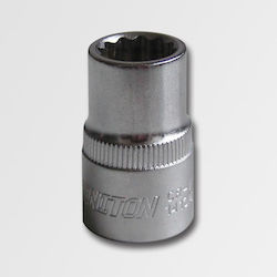 Honiton Socket 12-piece 1/2" 17mm