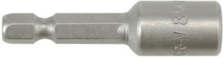 Socket 1/4" 8x48mm Crv-blister