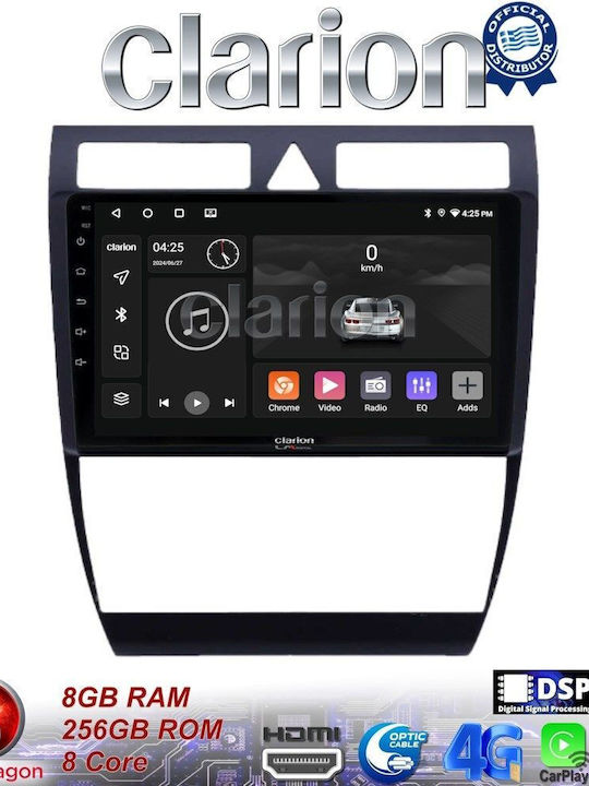 Clarion Автомобилна Аудио Система (Блутут/USB/WiFi/GPS/Apple-Carplay/Android-Auto) с Тъчскрийн 9"