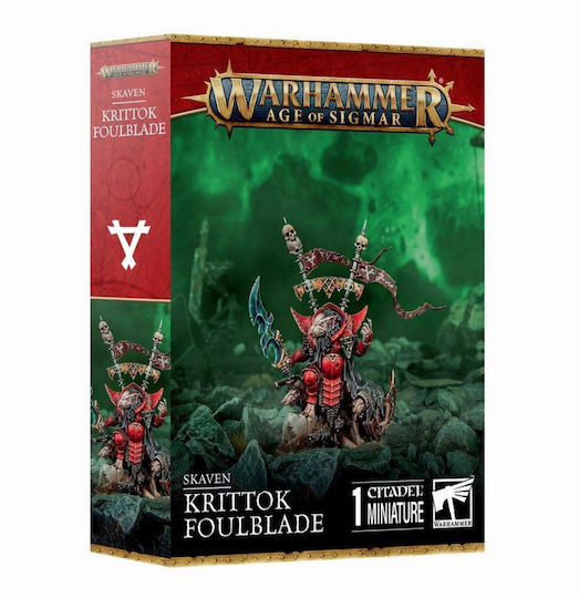 Warhammer Age Sigmar Skaven Krittok Foulblade