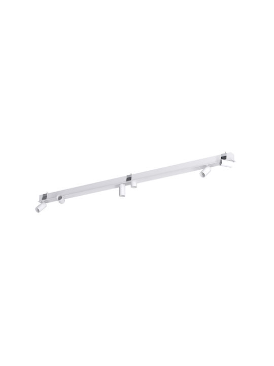 Nowodvorski Spot with 6 Lights and with Socket GU10 in Black Color