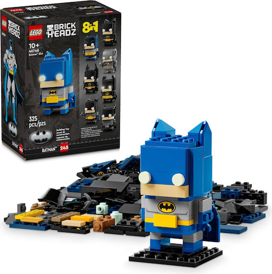 LEGO Brick Headz Batman™ 8in1 Figur für 10+ Jahre 325 Stück