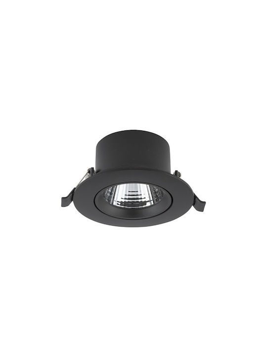 Nowodvorski Recessed Spot with Integrated LED and Warm White Light Black 1pcs