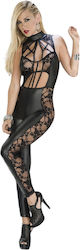 Usine Lingerie Bodystocking Negru