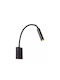 Lucide Lightning Lamp Wall Black