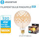 Aigostar Λάμπα LED 4W για Ντουί E27 Θερμό Λευκό