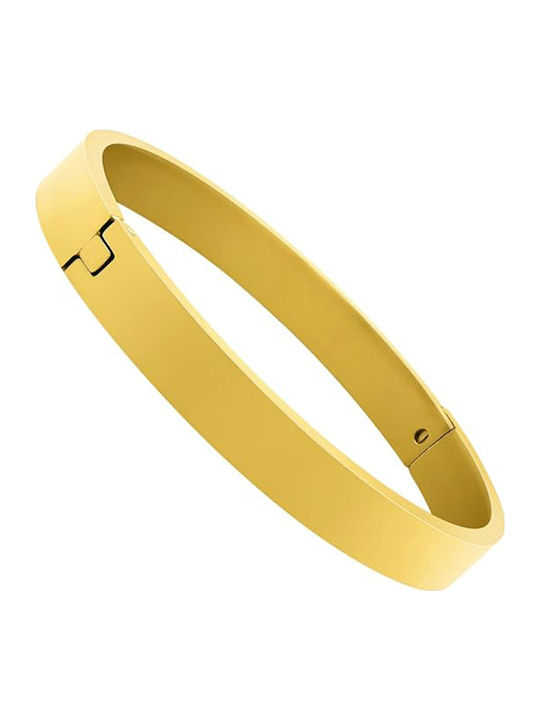 Theodora's Jewellery Βραχιόλι Χειροπέδα από Ατσάλι Theodora's Jewellery Βραχιόλι Χειροπέδα από Ατσάλι
