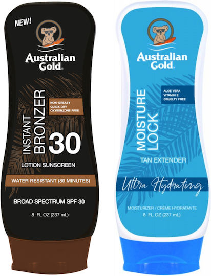 Australian Gold Balsam Bronzer SPF30 + Moisture Lock 237ml