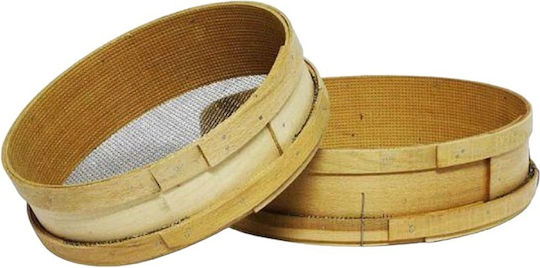 Holzsieb für Trahana 34cm grobe Löcher Metallgitter