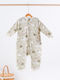 abo Winter Sleeping Bag with Feet 2.5 Tog Mon & Cloud with Detachable Sleeves