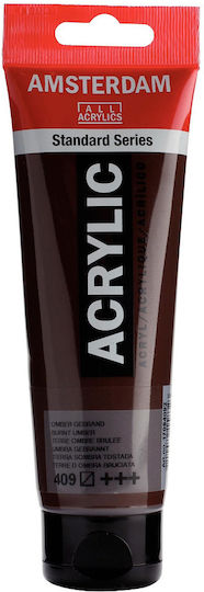 Royal Talens Amsterdam Acrylic Paint Set Burnt Umber 120ml 1pcs