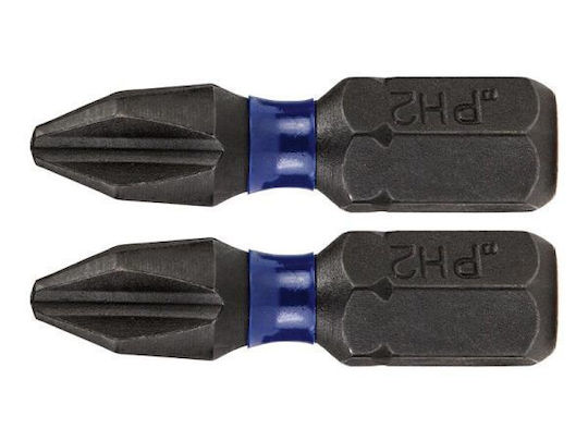 Single Sided Impact End Ph2 25 Mm 2pcs
