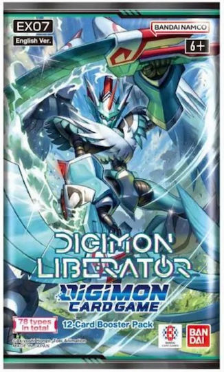 digimon liberator booster box Card Game: Chain Of Liberation Display (Ex08) (24Ct) Plus BeelStarmons new form DIGIMON CARD GAME EXTRA BOOSTER