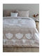 Palamaiki Camil Knitted Blanket Double Size 240x275cm White