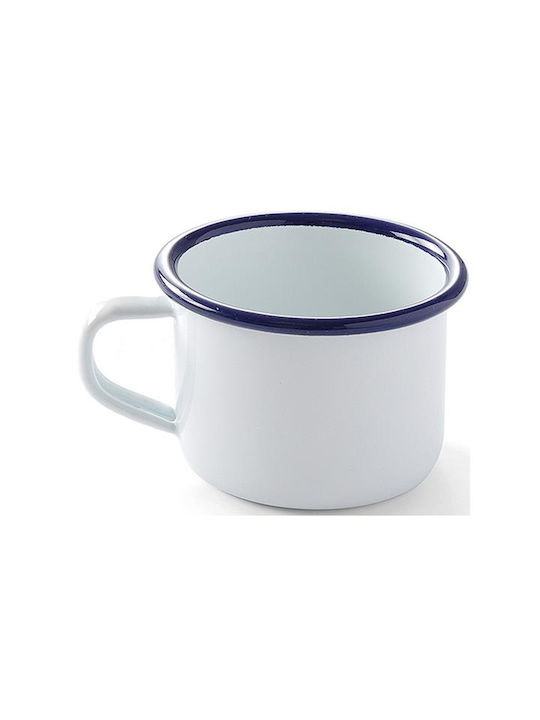 Tasse Emaille Weiß 120ml 1Stück