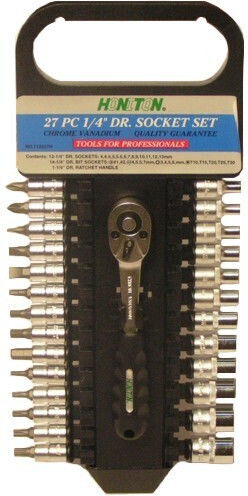 Honiton Key Set 27 Pieces 1/4" 1127