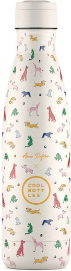 Stainless Steel Bottle Party Puppies 500ml Cool Bottles
