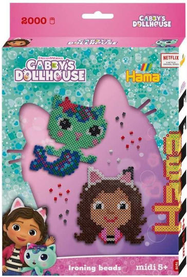Hama Meșteșug Pentru Copii Midi Hanging Box Gabby's Dollhouse Pentru Copii 5+ Ani 2000 Bucăți