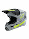 Alpinestars SM3 Gray/Black/Yellow Fluo Matte Child Motorcycle Helmet Motocross DOT ECE 22.06 1060g