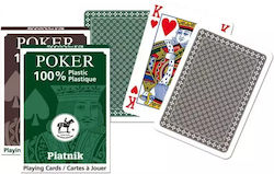 Piatnik Card Single Decks 'plastic Poker'