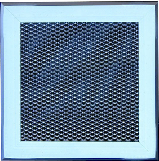 Kapnotechniki Rectangular Fireplace Air Shutter 25x