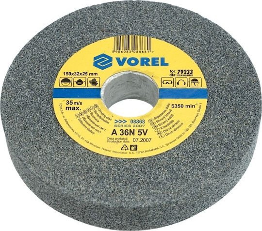 Vorel Fine Grinding Wheel 200*32*30mm 08875