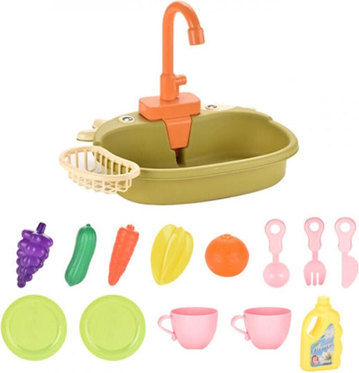 Giggles & Co. The Little Helper Mom's Sink Green For 3+ Years