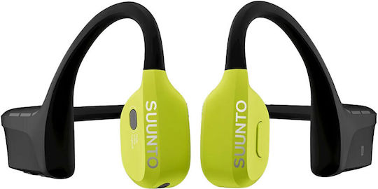 Suunto Wing Bone Conduction Bluetooth Handsfree Ακουστικά με Αντοχή στον Ιδρώτα Lime
