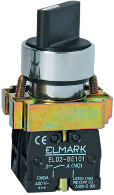 Elmark On-Off switch Rotary with Lighting 1pcs