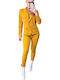 Damen Yellow Set mit Hose