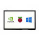 10.1 Inch Capacitive Touch Screen LCD E 1024×600 HDMI IPS Optical Bonding Screen Supports Raspberry Pi Jetson Nano PC